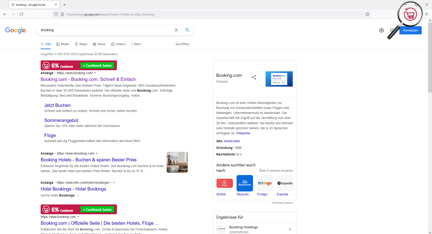 CashMAxx in Google