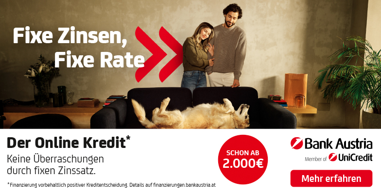 Bank Austria Online Kredit