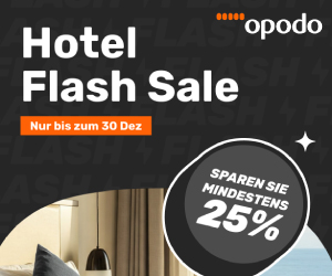 Hotel Flash Sale: Mind. 25% Rabatt