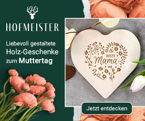 Holz-Geschenke zum Muttertag!
