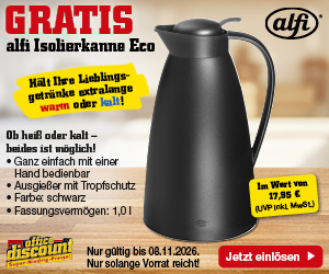 Gratis Alfi Isolierkanne Eco