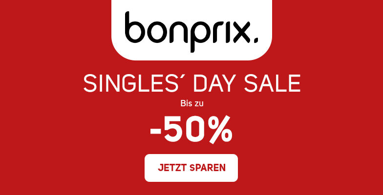 Singles Day Sale: Bis zu 50% Rabatt
